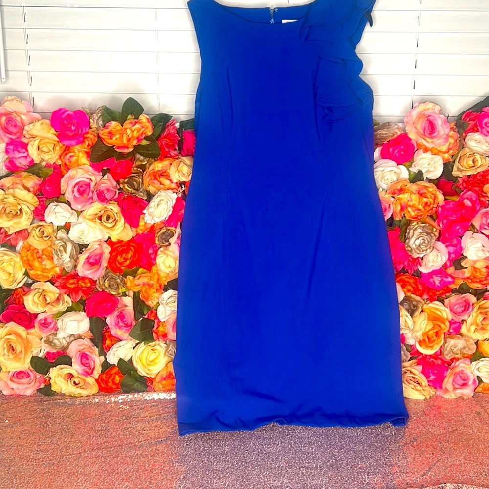 Blue glam dress